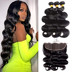 Cabello humano calidad Brazylian